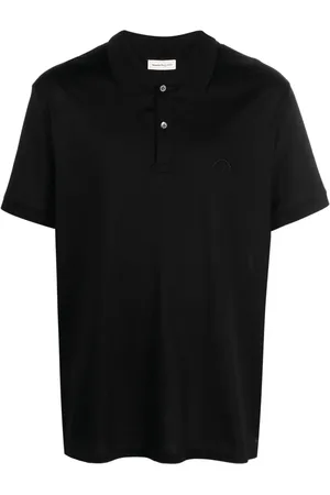 Alexander McQueen Seal polotrøje med broderet logo
