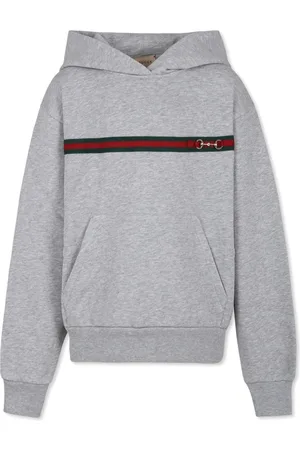 Gucci Web Horsebit hættetrøje i bomuld