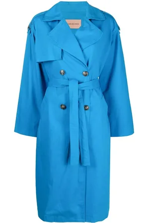 YVES SALOMON Trenchcoat med bundet talje