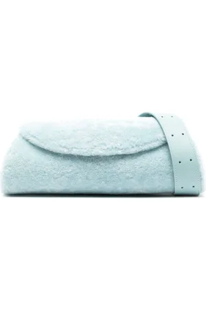 Jil Sander Lille Cannolo skuldertaske i rulam