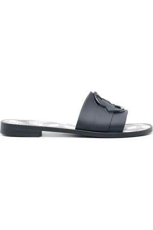 Moncler Mon sandaler med indgraveret logo