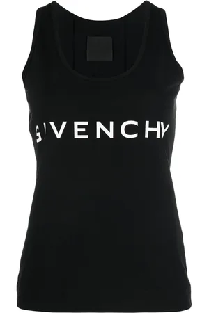 Givenchy ærmeløs T-shirt med logotryk