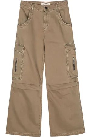 SEMICOUTURE Cargo-jeans med brede ben