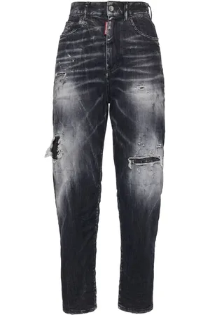 Dsquared2 Jeans med lige ben og slitageeffekt