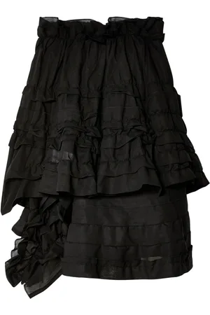 Comme des Garçons Asymmetrisk draperet nederdel