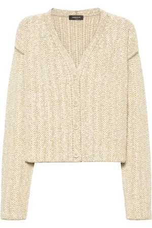 Fabiana Filippi Metallisk-udsmykket cardigan i tweed
