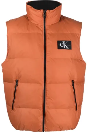 Calvin Klein Quiltet dunvest med lynlås
