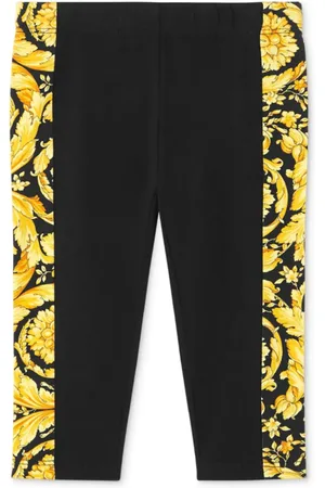 VERSACE Leggings med Barocco-tryk