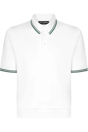 Dolce & Gabbana Polo med stribet kant