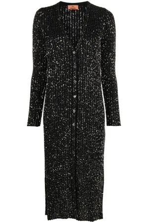 Missoni Cardigan med metallisk trådning