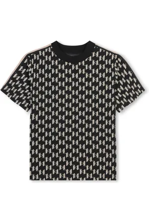 Karl Lagerfeld T-shirt med monogramtryk