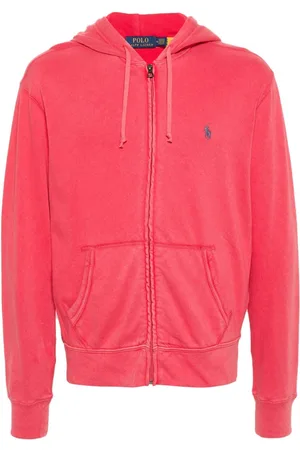 Ralph Lauren Hættetrøje med lynlås og Polo Pony-motiv