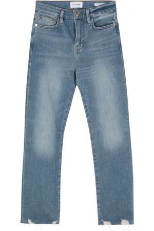 Frame Højtaljede jeans med lige ben