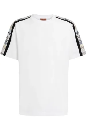 Missoni T-shirt med zigzag-mønster