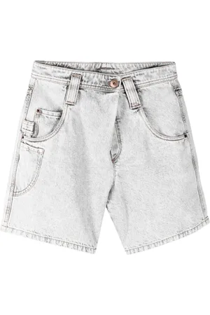 Brunello Cucinelli Cargo-shorts i denim med flere lommer