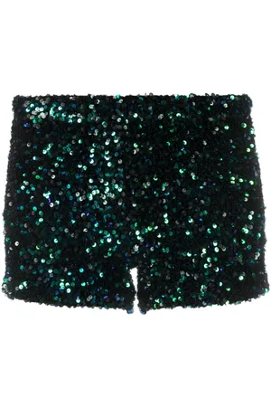 Styland Shorts med pailletudsmykning