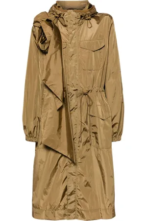 Simone Rocha Utility-parka med presset rose