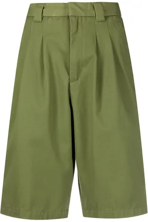 Carhartt Knælange shorts med logomærke