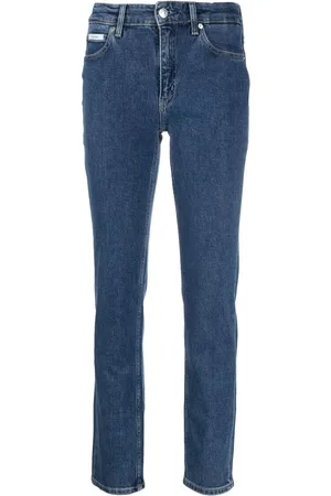 Calvin Klein Jeans med mellemhøj talje og smal pasform