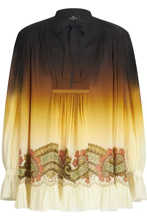 Etro Skjortekjole med paisley-print