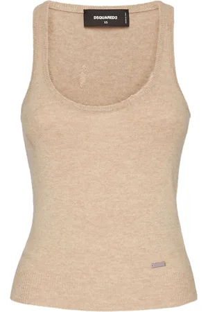 Dsquared2 ærmeløs strikket top