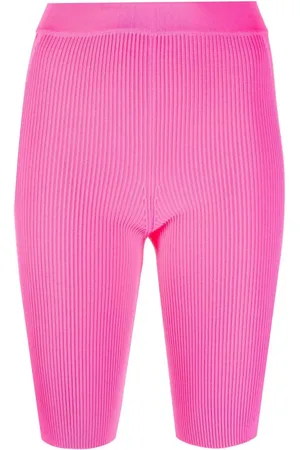 Jacquemus Ribstrikkede cykelshorts