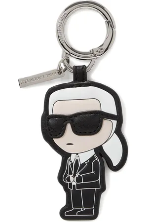 Karl Lagerfeld Ikon nøglering med logovedhæng