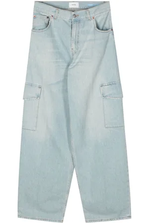 haikure Cargo-bukser i denim