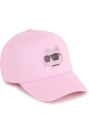 Karl Lagerfeld Choupette kasket med rhinstenudsmykning