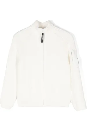 C.P. Company Cardigan med linsedetalje