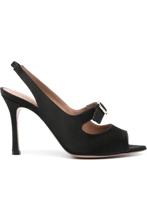 MALONE SOULIERS Celeste 90mm sandaler med krystalspænde