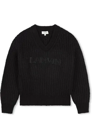 Lanvin Trøje i strik med V-hals