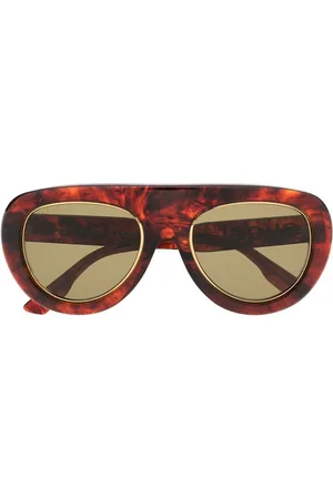 Gucci Pilot-solbriller med skildpaddeeffekt