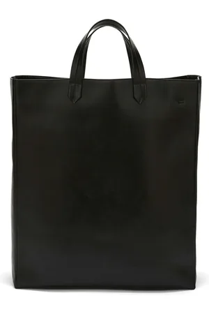 Jil Sander Stor tote i læder