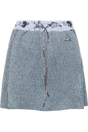 Vivienne Westwood Kort Kilt Bea nederdel med orb-broderi