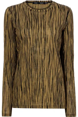 Proenza Schouler Sweatshirt med zebratryk