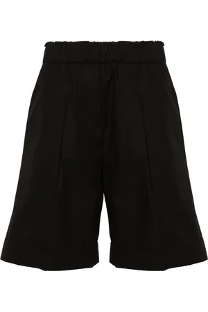 ANTONELLI Shorts med plisseret detalje