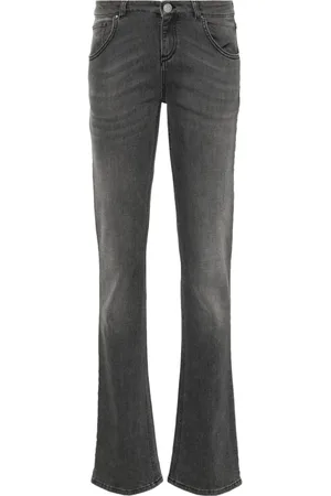 BLUMARINE Jeans med logoplade