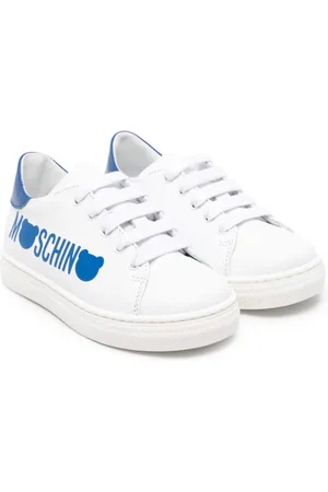 Moschino Sneakers i læder med logotryk