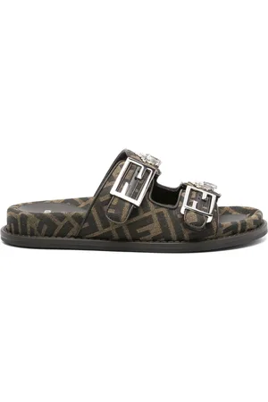 Fendi Frakke i kanvas med FF-jacquard