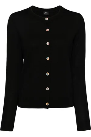 Paul Smith Cardigan med ribbet kant