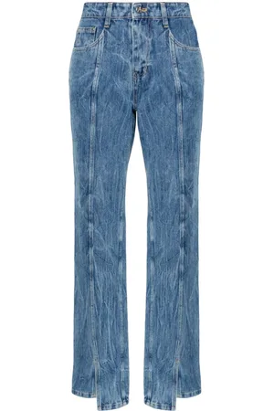 LVIR Jeans med krøllet detalje