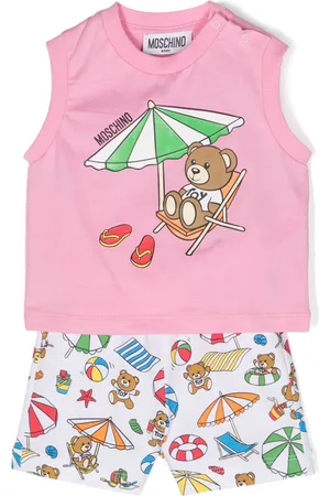Moschino Shorts-sæt med bamsemotiv