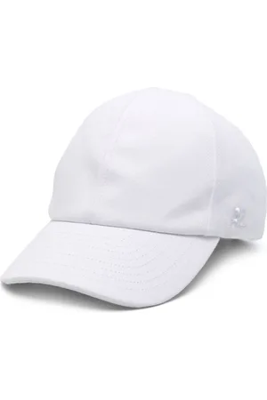 Courrèges Kasket i twill med broderet logo