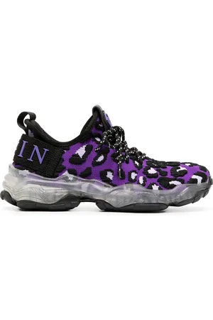 Philipp Plein Runner sneakers med leopard-print