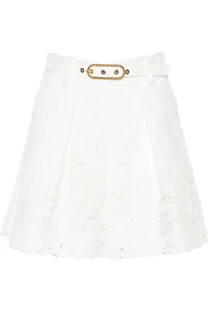 ZIMMERMANN Shorts med blonder