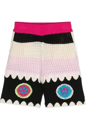 BARROW Strikkede shorts med jacquardlogo