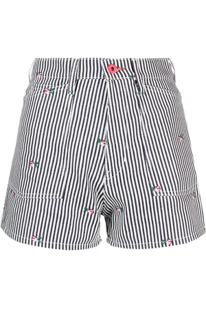 Kenzo Højtaljede shorts med broderi