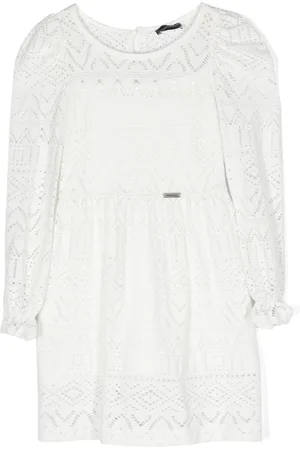 MONNALISA Midi-kjole med broderet logo