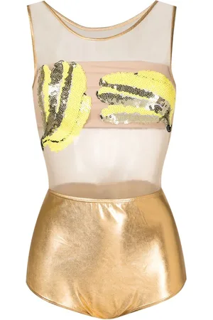 Brigitte Bananudsmykket badedragt